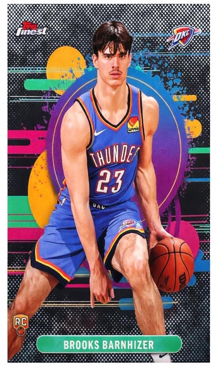 2025 Topps Finest Basketball Brooks Barnhizer #134