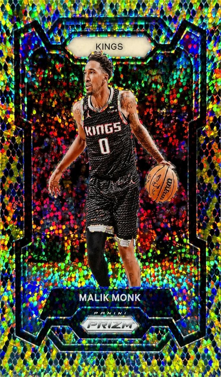 2023 Panini Prizm Basketball King Snake Malik Monk #71