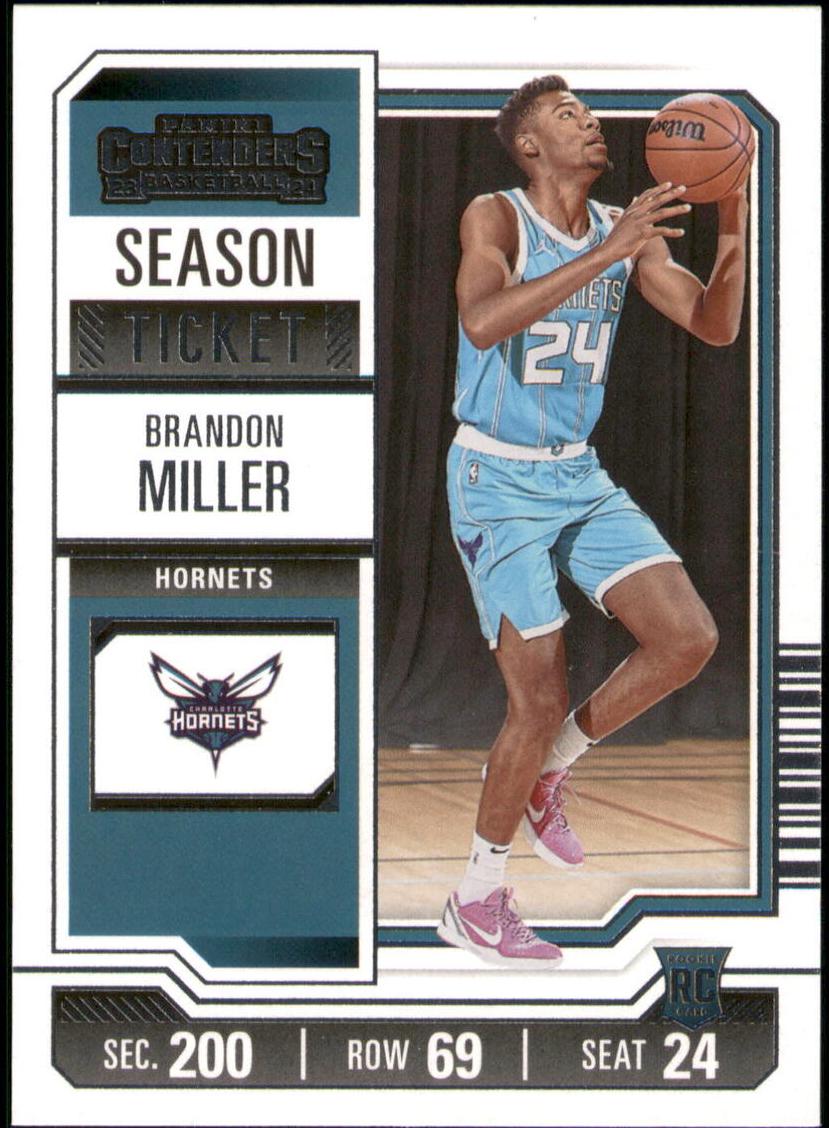 2023 Panini Contenders Basketball Retail Brandon Miller #24