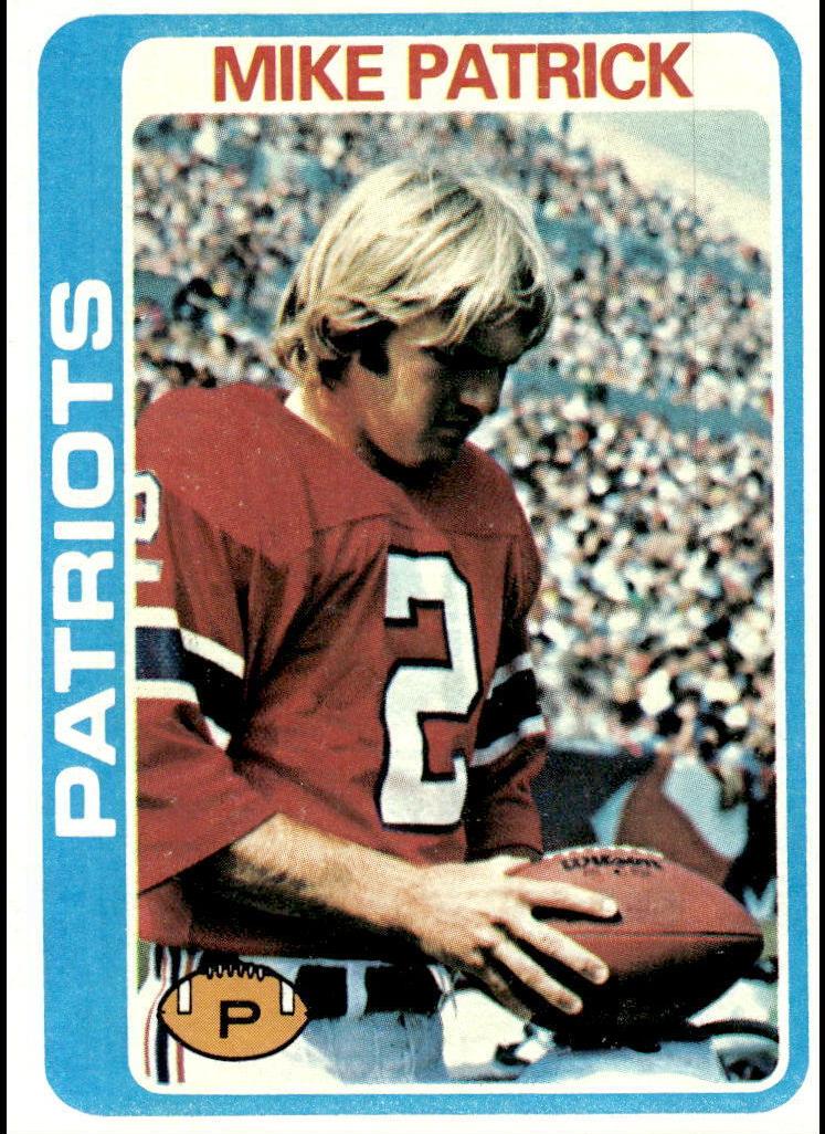 1978 Topps Football Mike Patrick #56