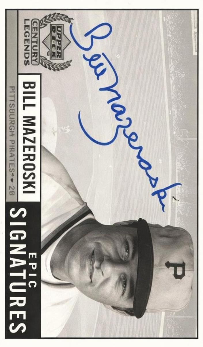 1999 Upper Deck Century Legends Baseball Bill Mazeroski #BM PSA 9