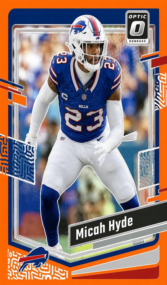 2023 Donruss Optic Football Orange Micah Hyde #23
