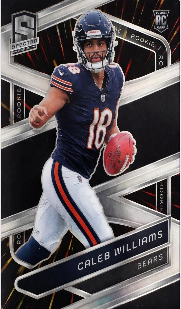 2024 Panini Spectra Football Hyper Caleb Williams #111 PSA 9