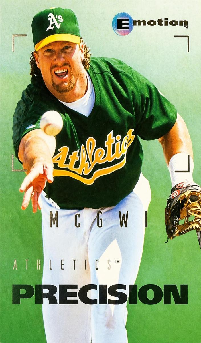 1995 Skybox Emotion Baseball Mark McGwire #72