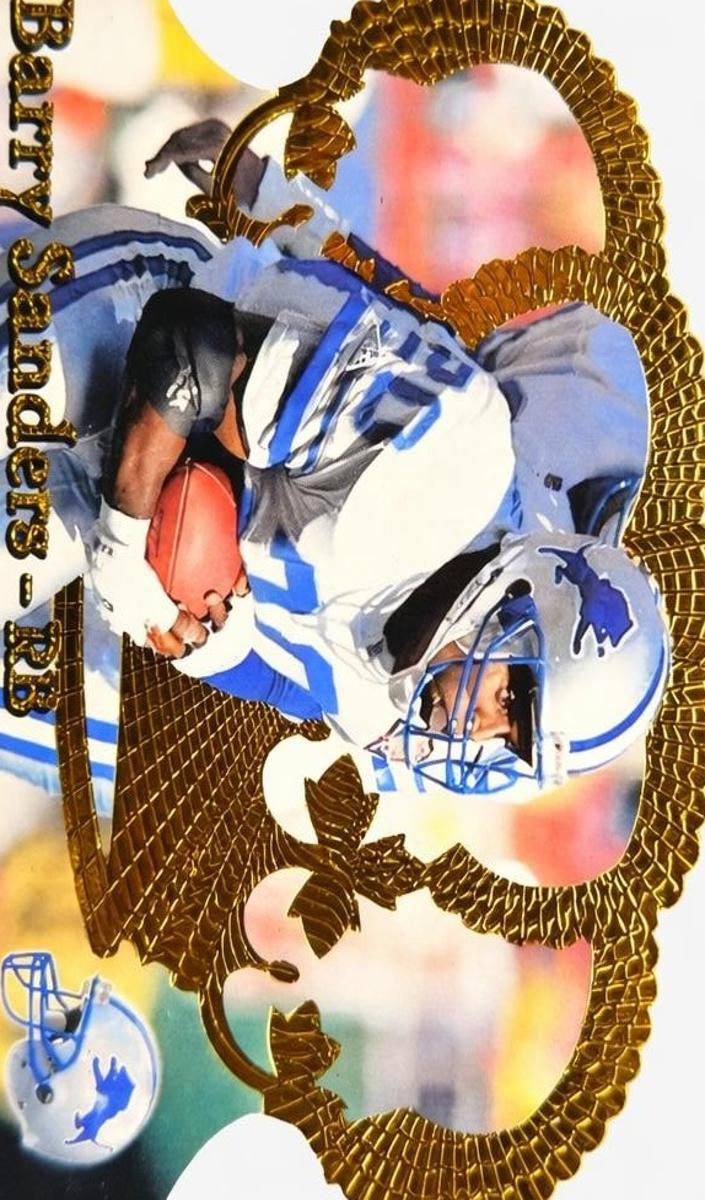 1995 Pacific Crown Royale Football Copper Barry Sanders #46 PSA 8.5