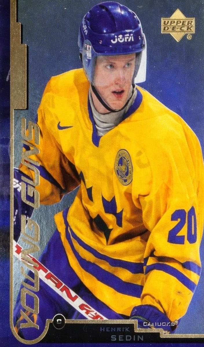 1999 Upper Deck Hockey Henrik Sedin #166 PSA 10