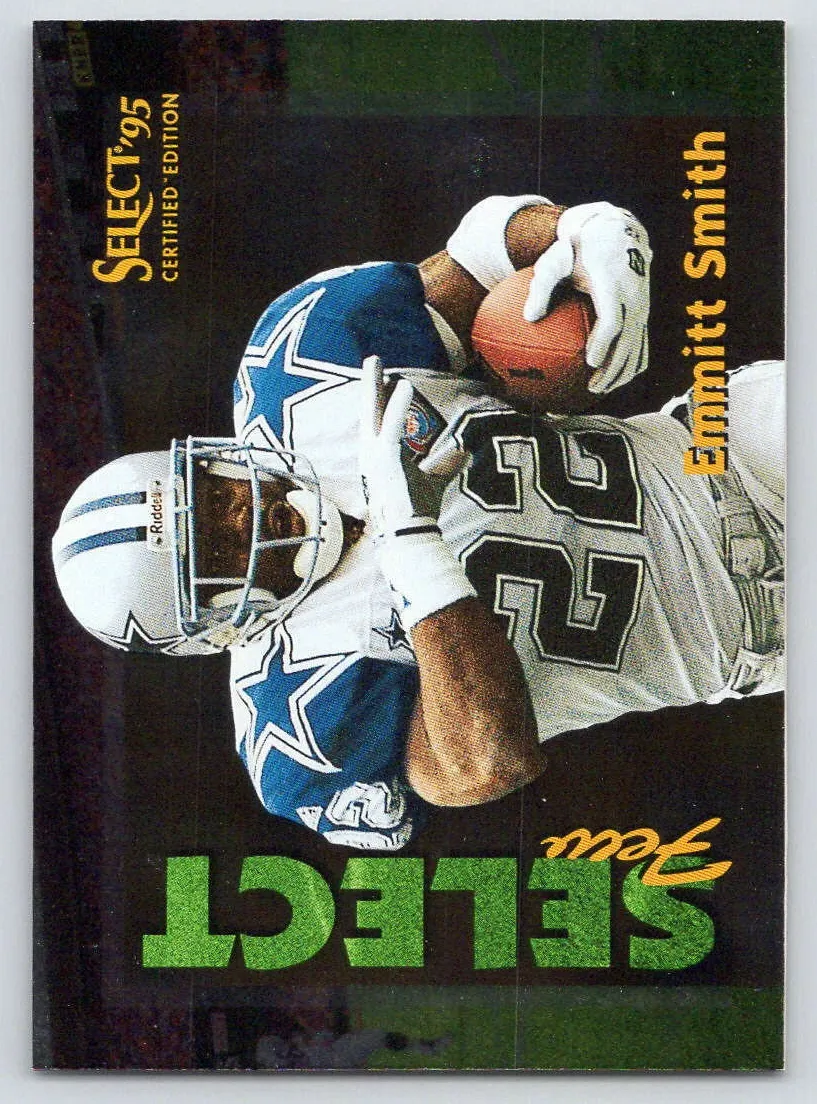 1995 Select Certified Football 1028 Emmitt Smith #2