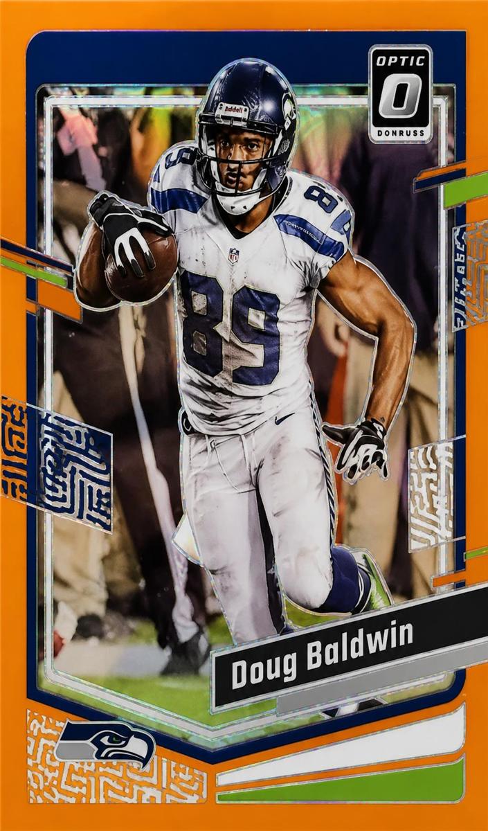 2023 Donruss Optic Football Orange Doug Baldwin #176