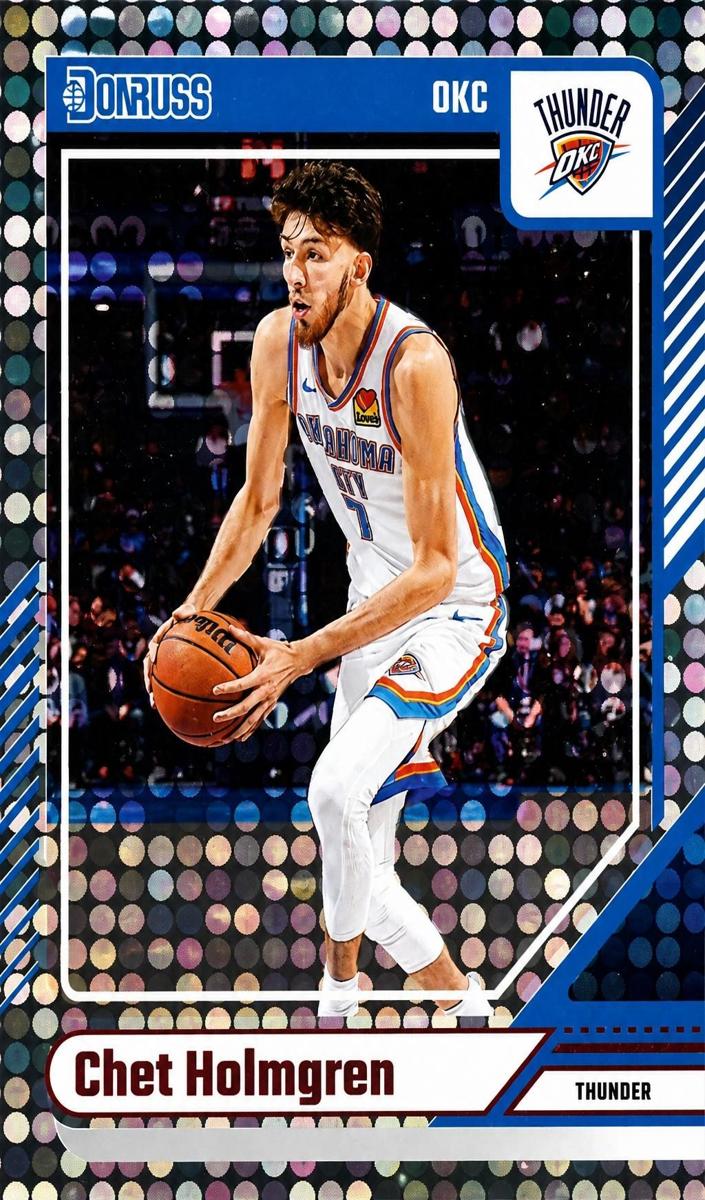 2024 Panini Donruss Basketball Red Disco Chet Holmgren #122