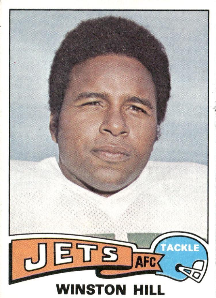 1975 Topps Football Winston Hill #485 PSA 9