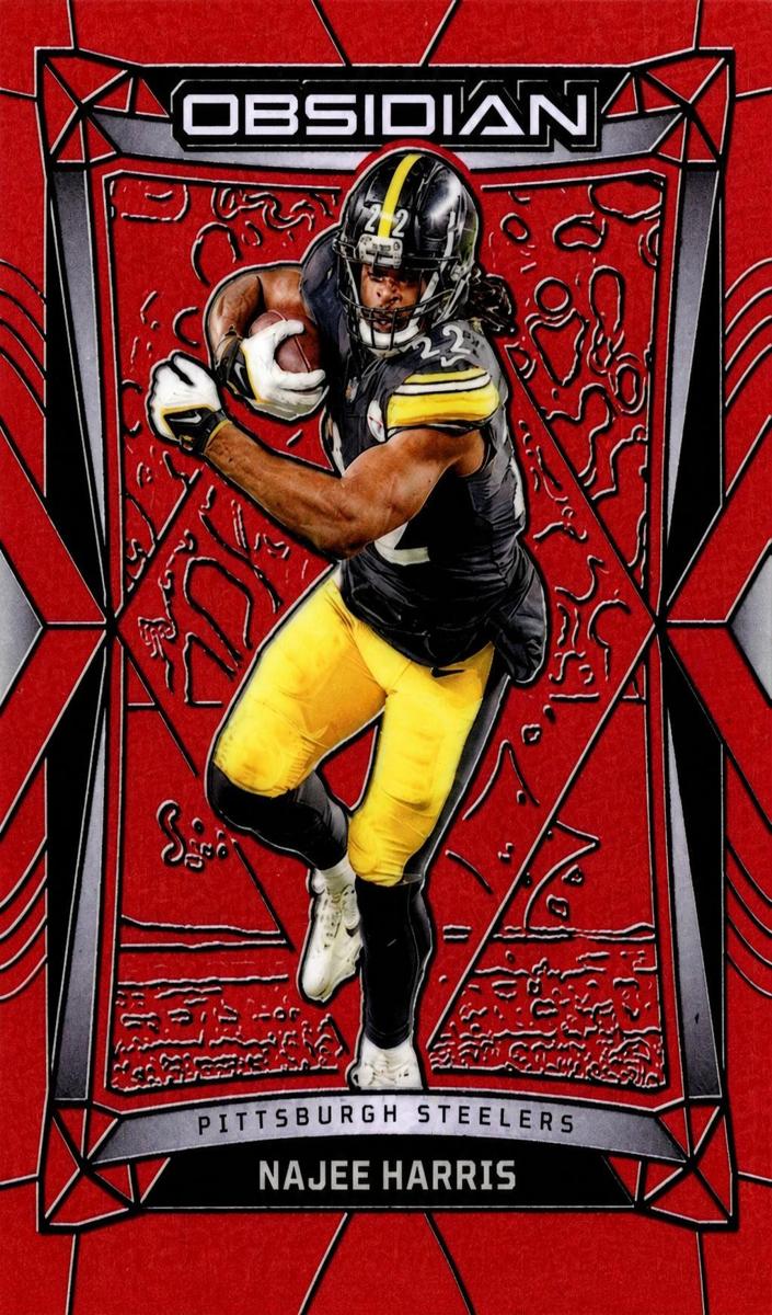 2024 Panini Obsidian Football Red Najee Harris #165