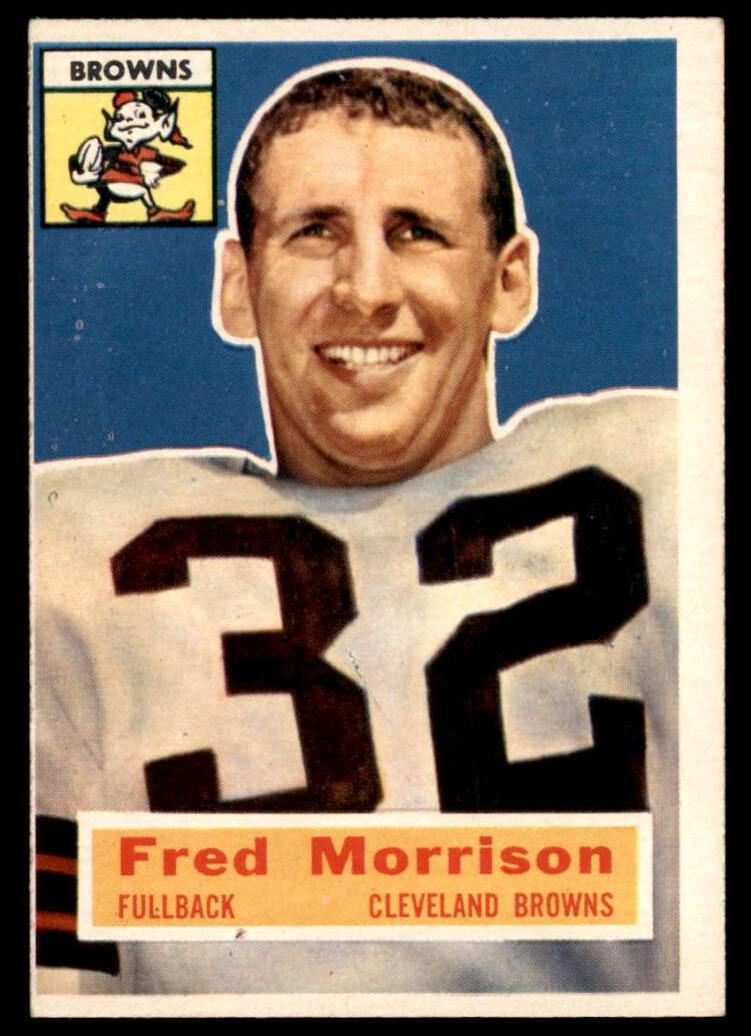 1956 Topps Football Fred Morrison #81