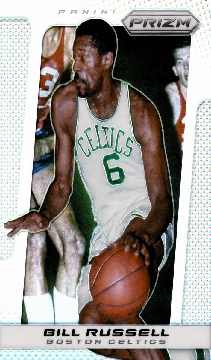2013 Panini Prizm Basketball Silver Bill Russell #260 PSA 9