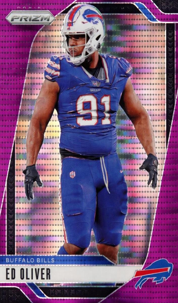 2024 Panini Prizm Football Purple Pulsar Ed Oliver #32