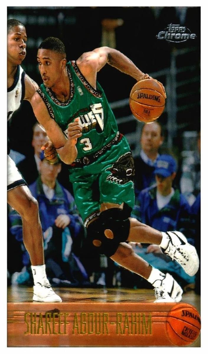1996 Topps Chrome Basketball Shareef Abdur-Rahim #128 PSA 9