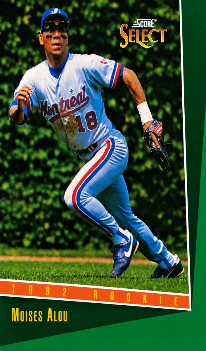 1993 Score Select Baseball Moises Alou #272