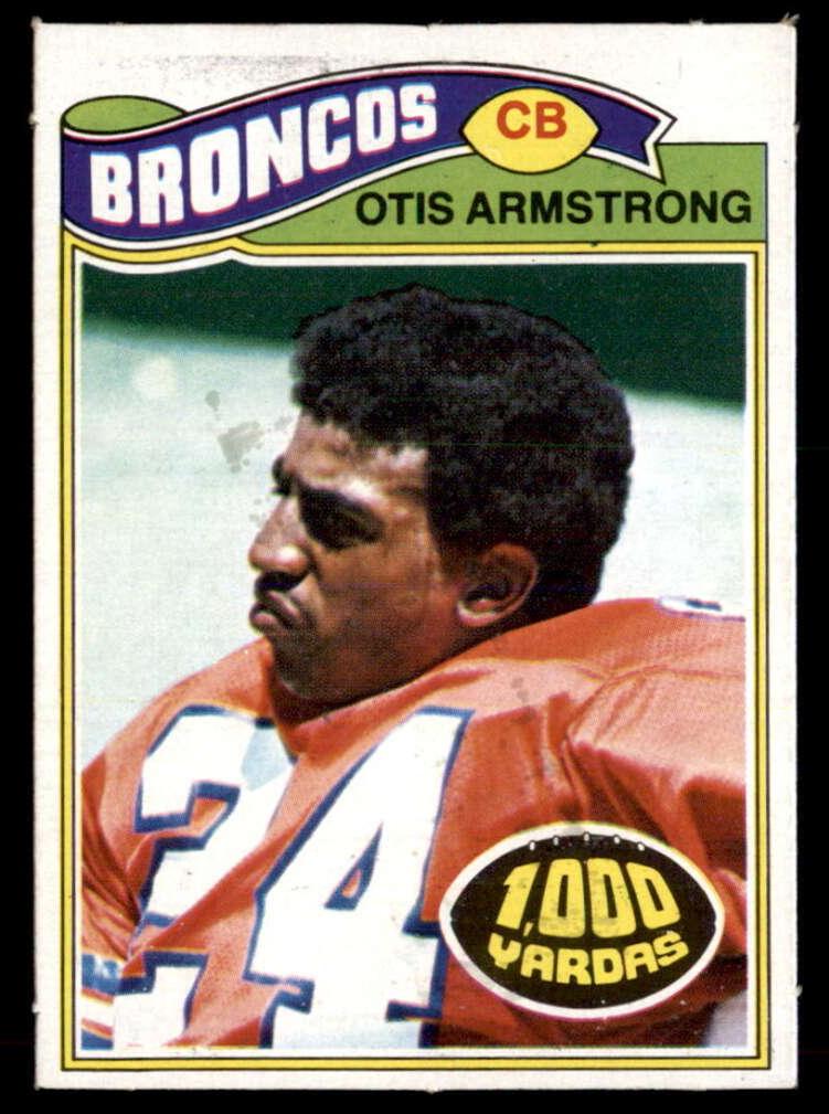 1977 Topps Mexican Football Otis Armstrong #285