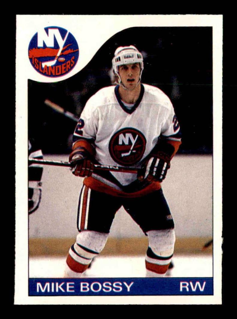 1985 O-Pee-Chee Hockey Mike Bossy #130