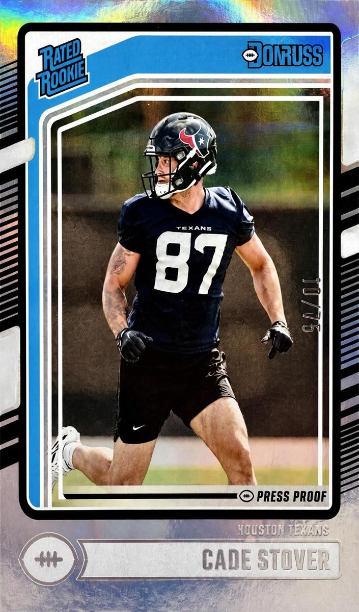 2024 Panini Donruss Football Press Proof Silver Die-Cut Cade Stover #304