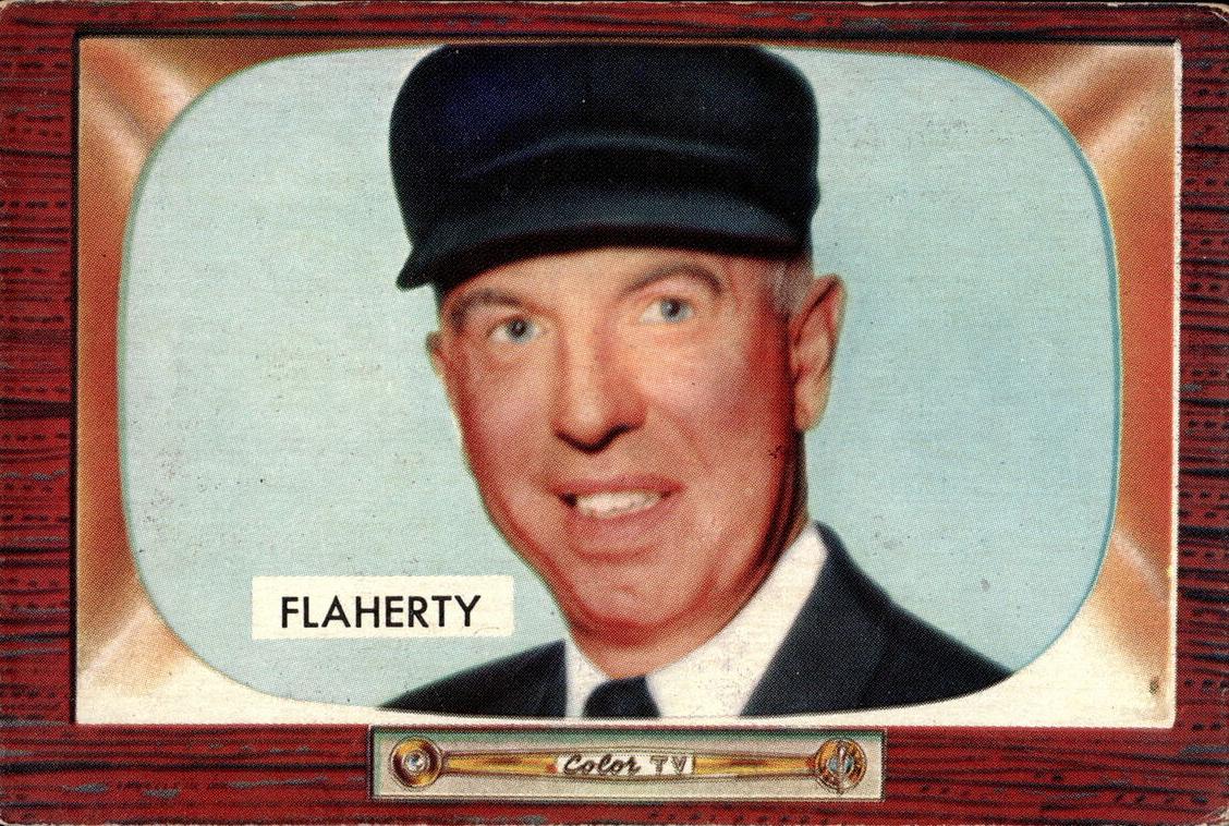1955 Bowman Baseball John Flaherty #272 PSA 6