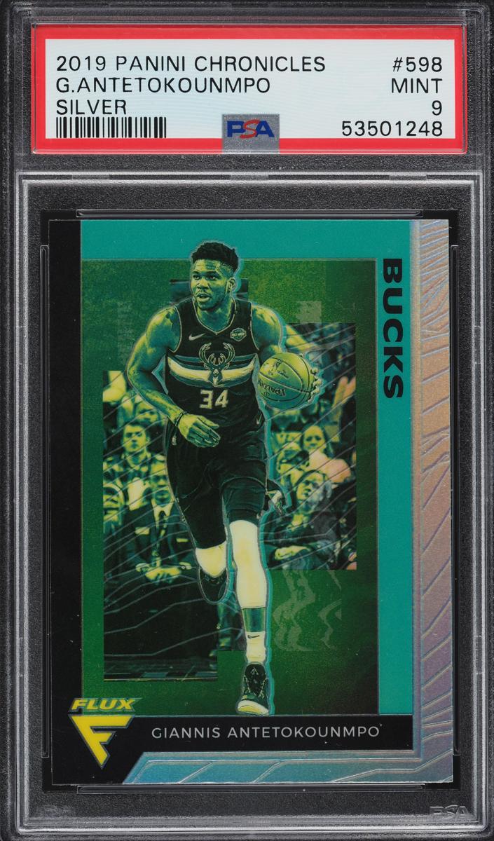 2019 Panini Chronicles Basketball Silver Giannis Antetokounmpo #598