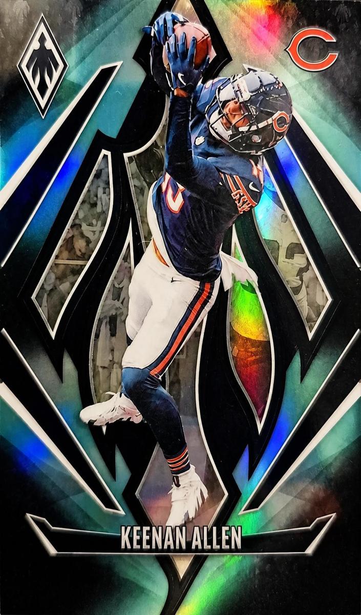 2024 Panini Phoenix Football Teal Fade Keenan Allen #94