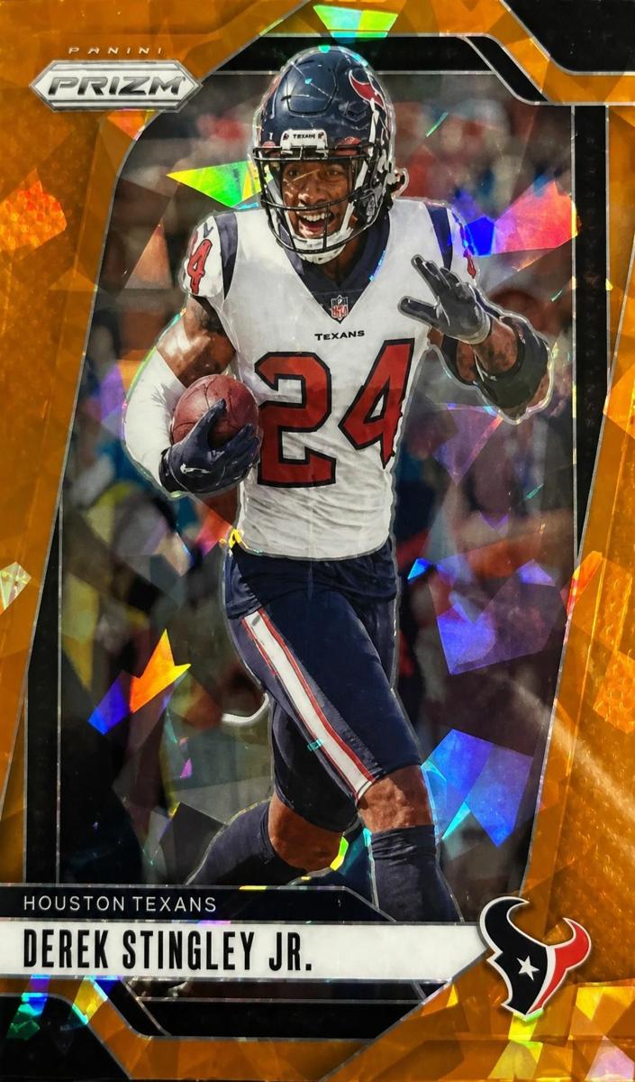 2024 Panini Prizm Football Orange Ice Derek Stingley Jr. #119