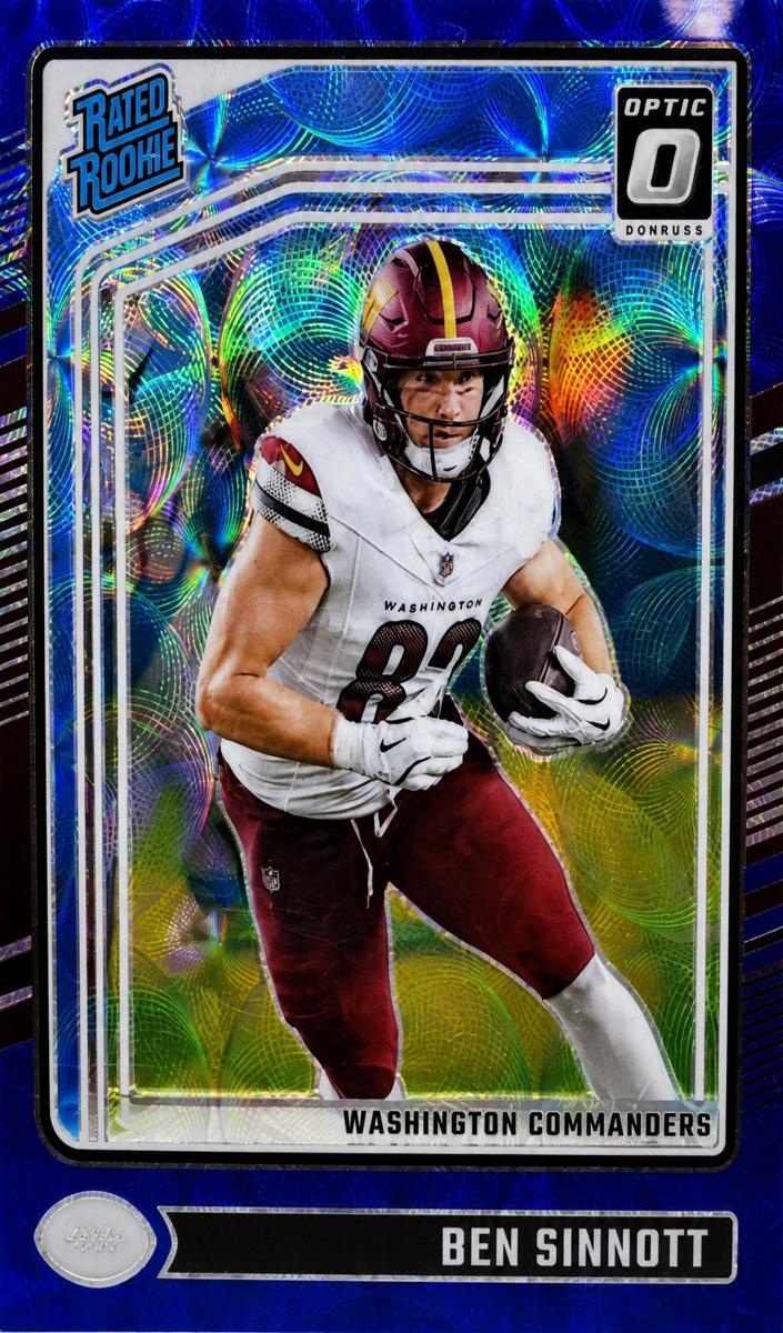 2024 Donruss Optic Football Blue Scope Ben Sinnott #207