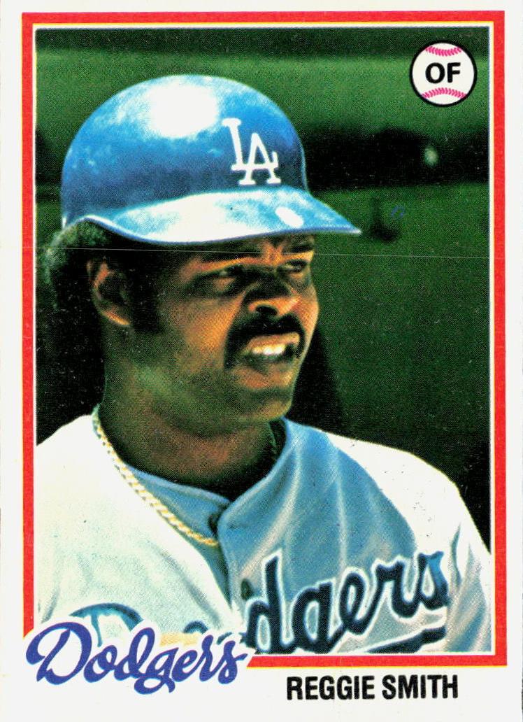 1978 Topps Baseball Reggie Smith #168 PSA 9