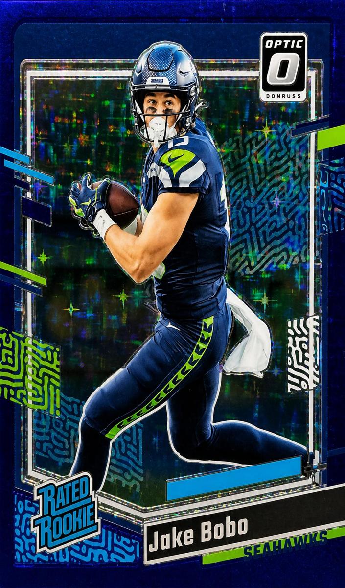 2023 Donruss Optic Football Purple Stars Jake Bobo #288