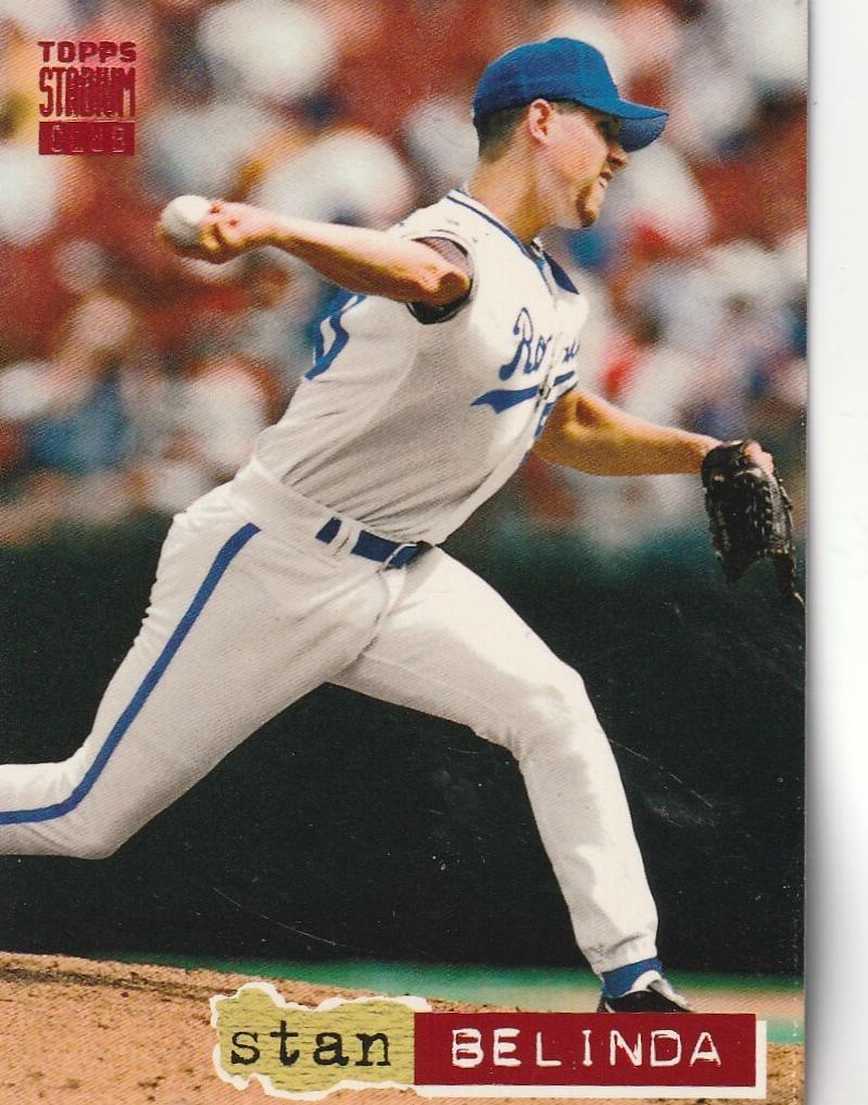 1994 Topps Stadium Club Baseball Stan Belinda #8