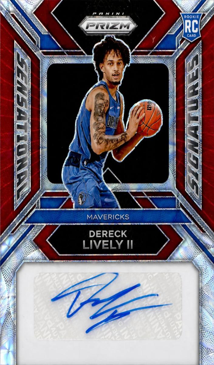 2023 Panini Prizm Basketball Choice Dereck Lively II #SS-DL PSA 10