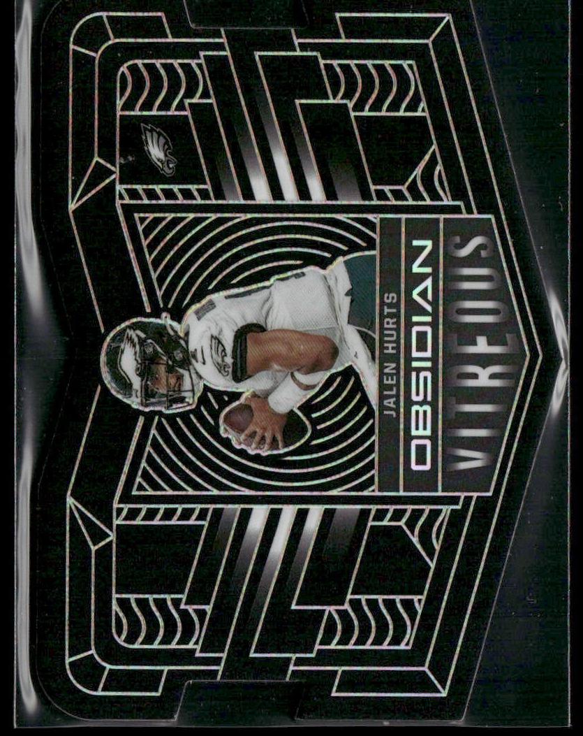 2022 Panini Obsidian Football Jalen Hurts #VTS-JHU PSA 8.5