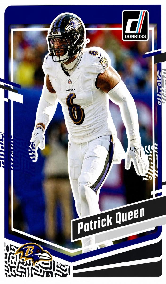 2023 Panini Donruss Football Patrick Queen #24