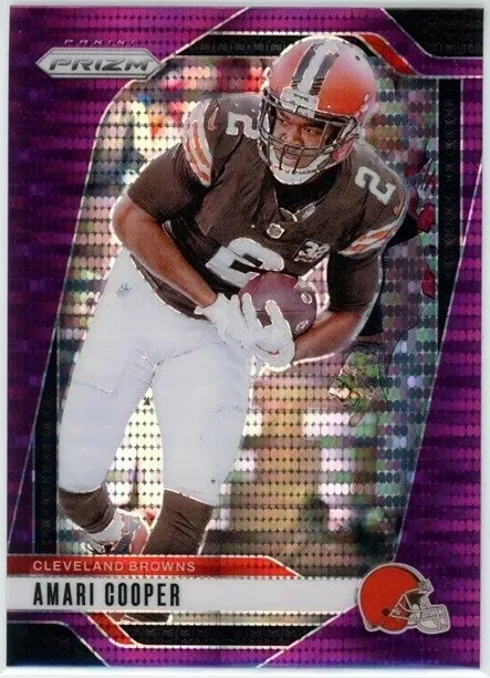 2024 Panini Prizm Football Purple Pulsar Amari Cooper #66