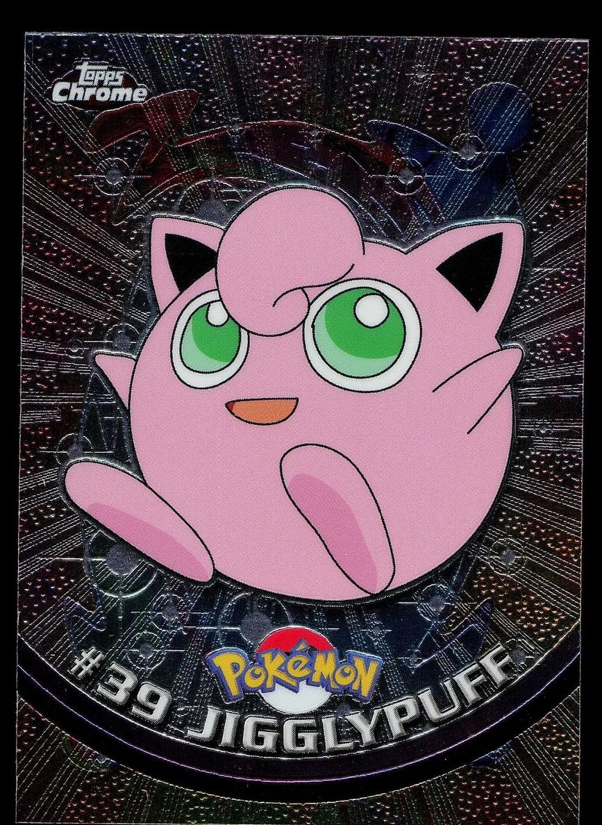 2000 Topps Chrome Pokemon Jigglypuff #39 PSA 9