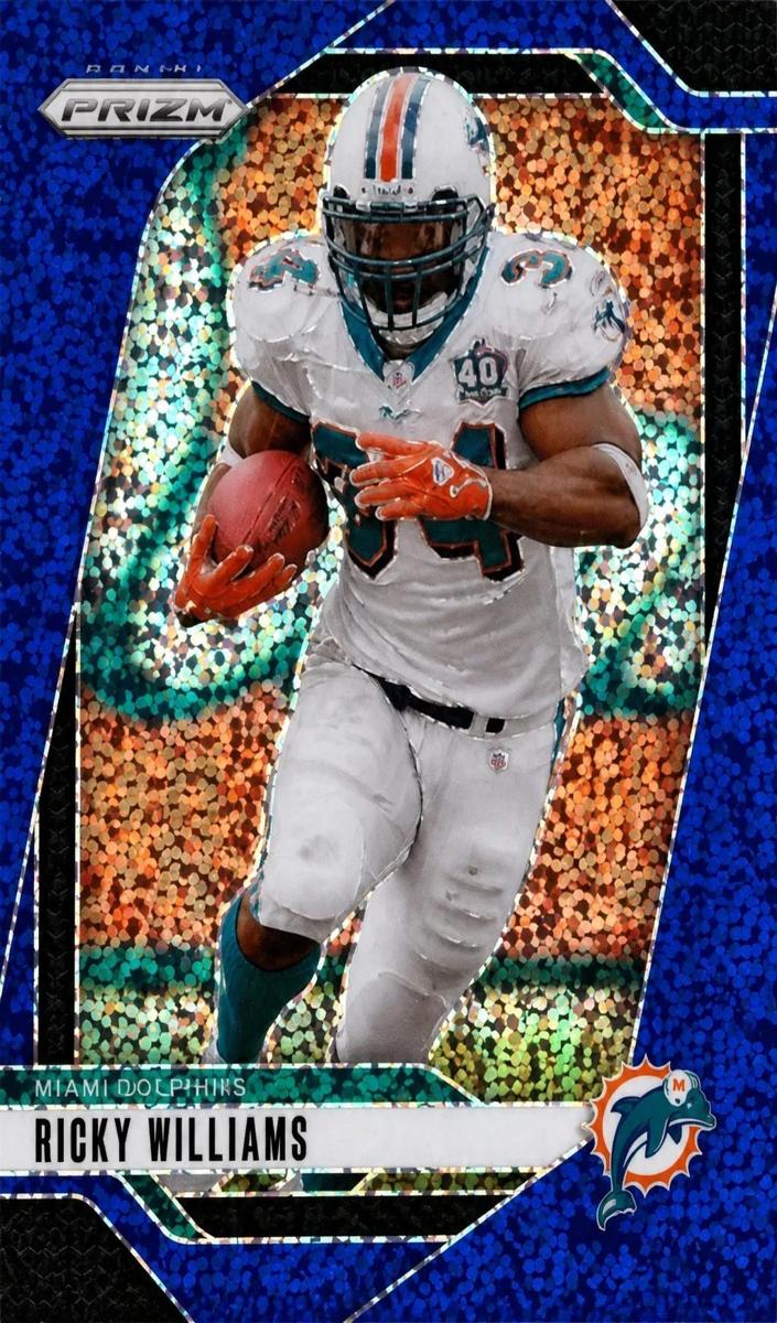 2024 Panini Prizm Football Blue Sparkle Ricky Williams #183