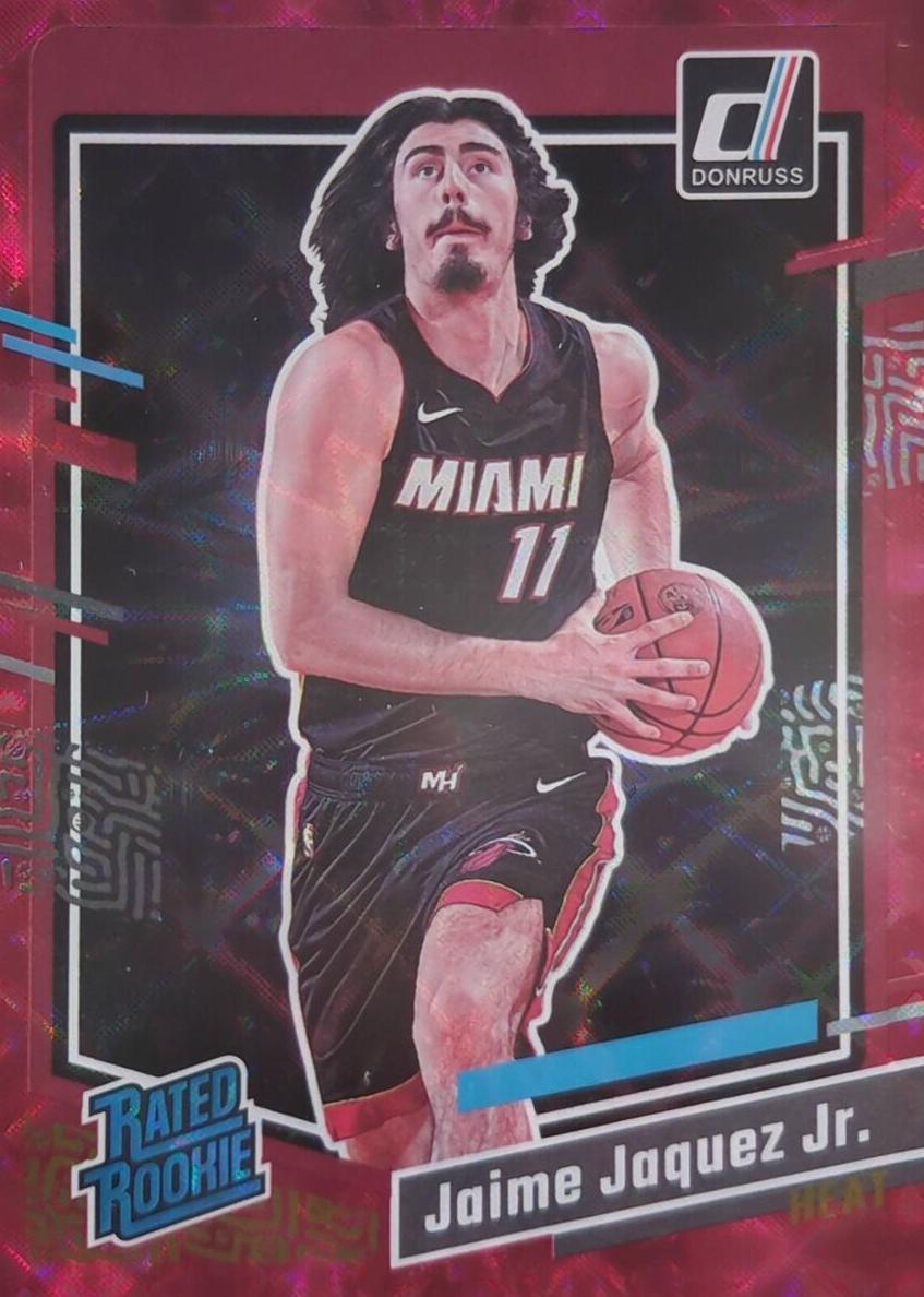 2023 Panini Donruss Basketball Red Jaime Jaquez Jr. #213 PSA 8.5