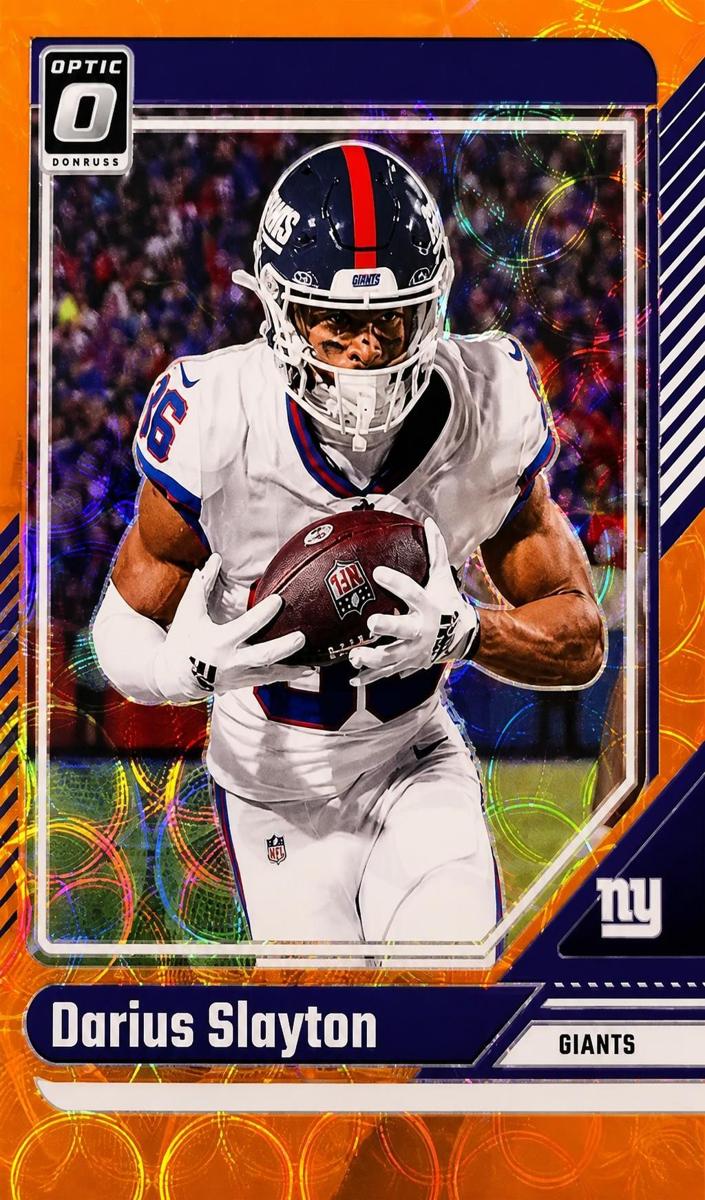 2024 Donruss Optic Football Orange Scope Darius Slayton #148