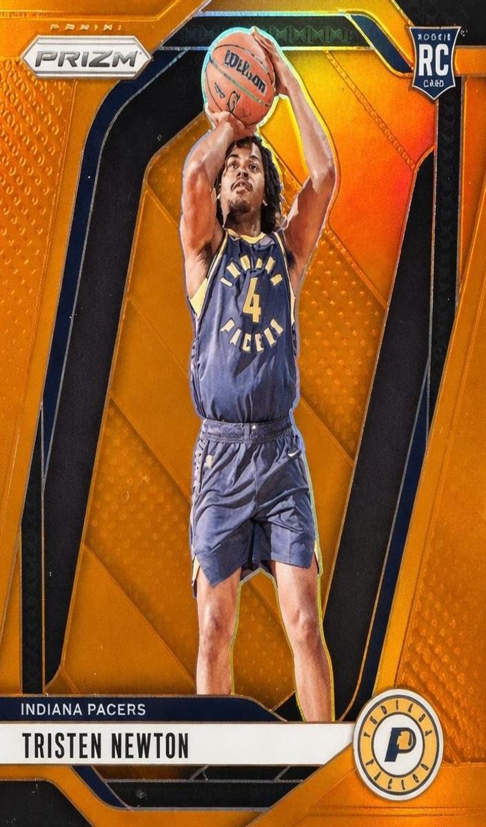 2024 Panini Prizm Basketball Orange Tristen Newton #261
