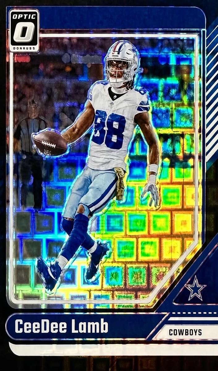 2024 Donruss Optic Football Black Pandora CeeDee Lamb #53 PSA 10