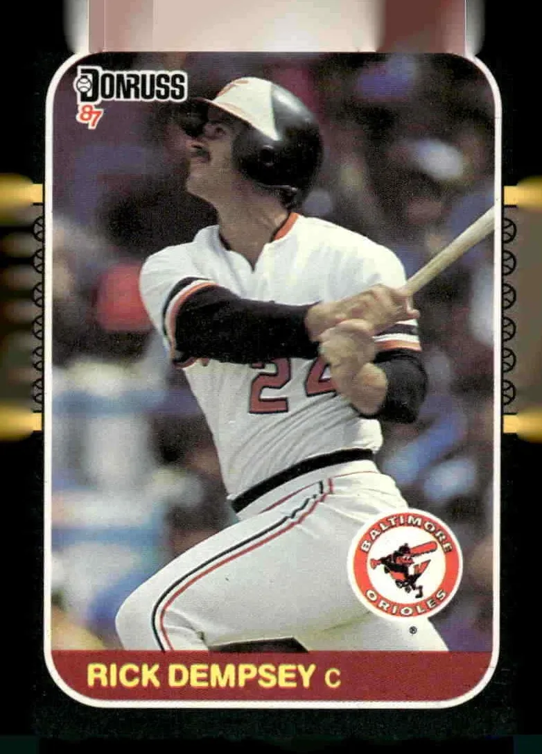 1987 Donruss Baseball Rick Dempsey #294