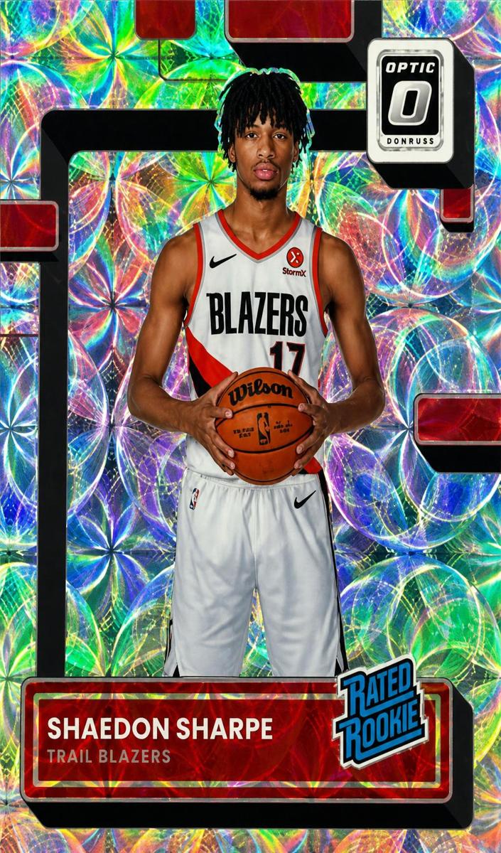 2022 Donruss Optic Basketball Premium Box Set Shaedon Sharpe #249