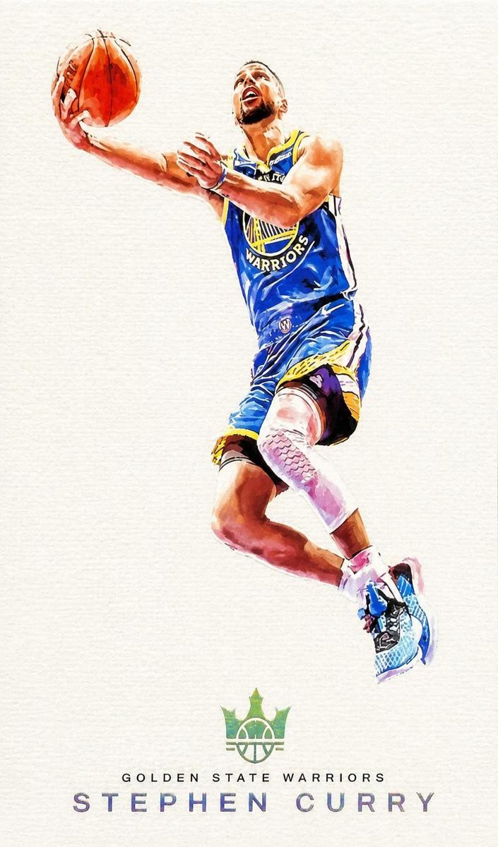 2021 Panini Court Kings Basketball Stephen Curry #7