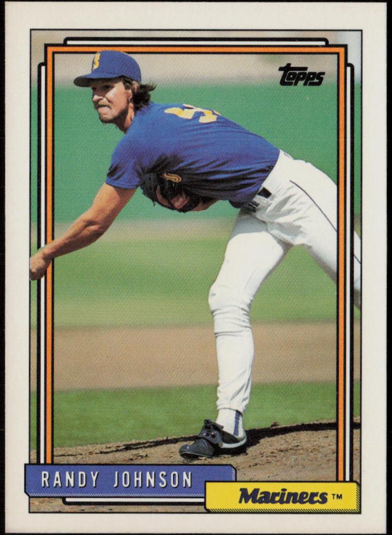 1992 Topps Baseball Randy Johnson #525 PSA 10