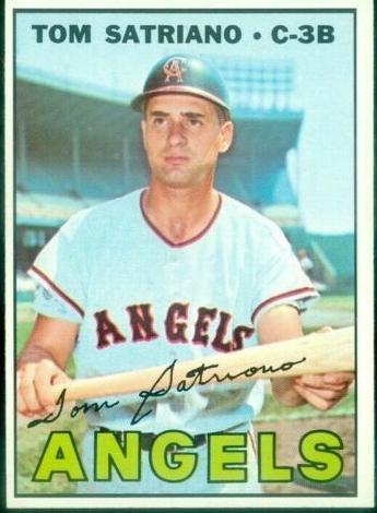 1967 Topps Baseball Tom Satriano #343