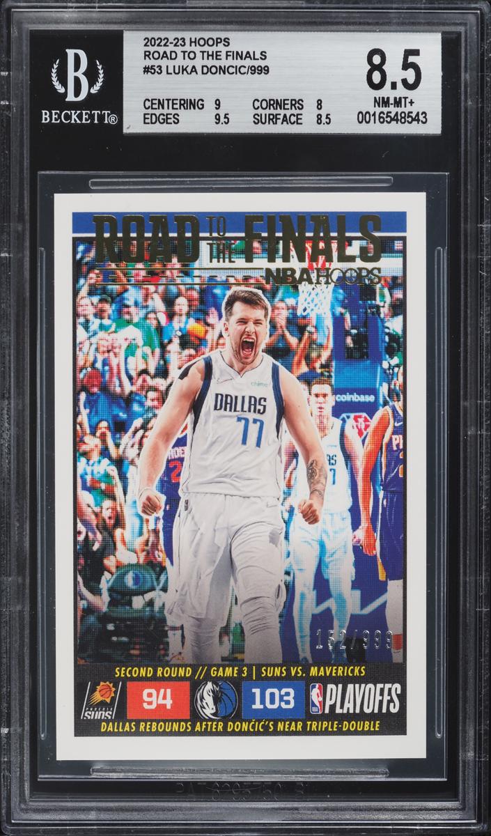 2022 Panini Hoops Basketball Luka Doncic #53 PSA 8.5