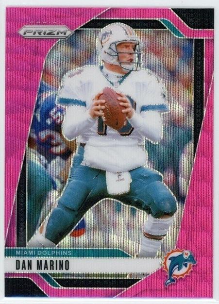 2024 Panini Prizm Football Pink Wave Dan Marino #182 SGC 9.5