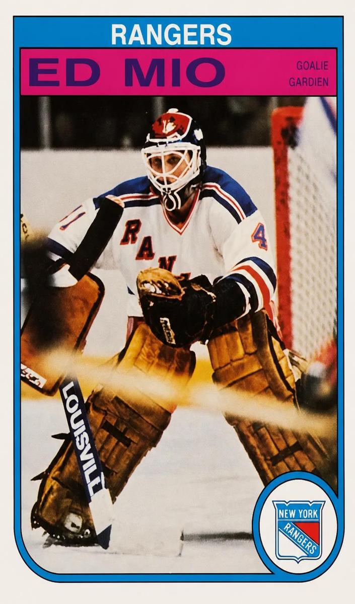 1982 O-Pee-Chee Hockey Eddie Mio #230