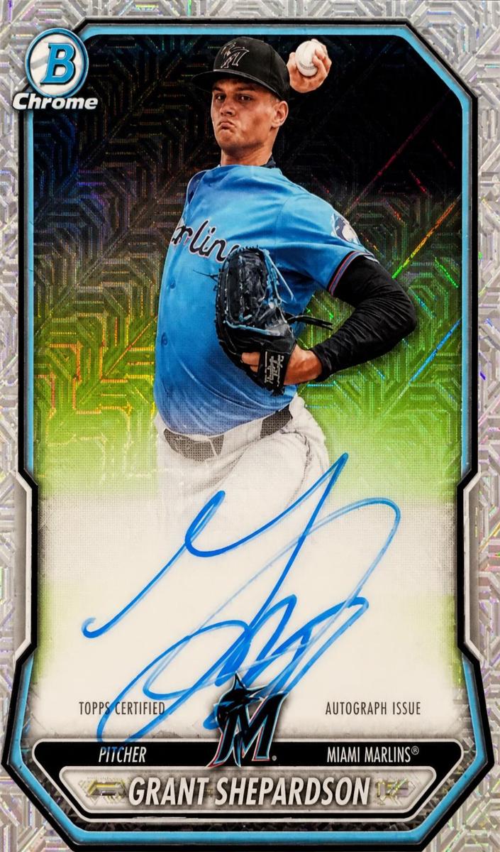2026 Bowman Mega Box Baseball Grant Shepardson #BMA-GS